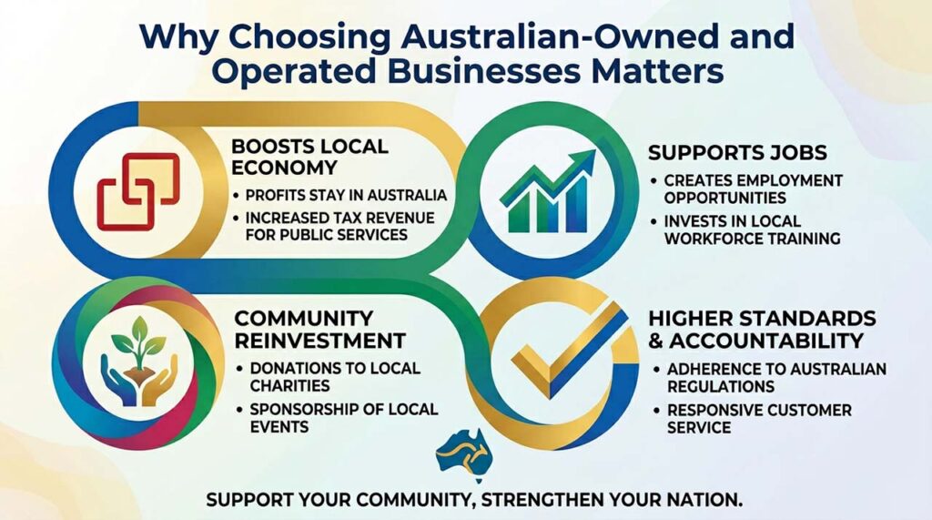 Why Choose Australian Owned and Operated Businesses Matters